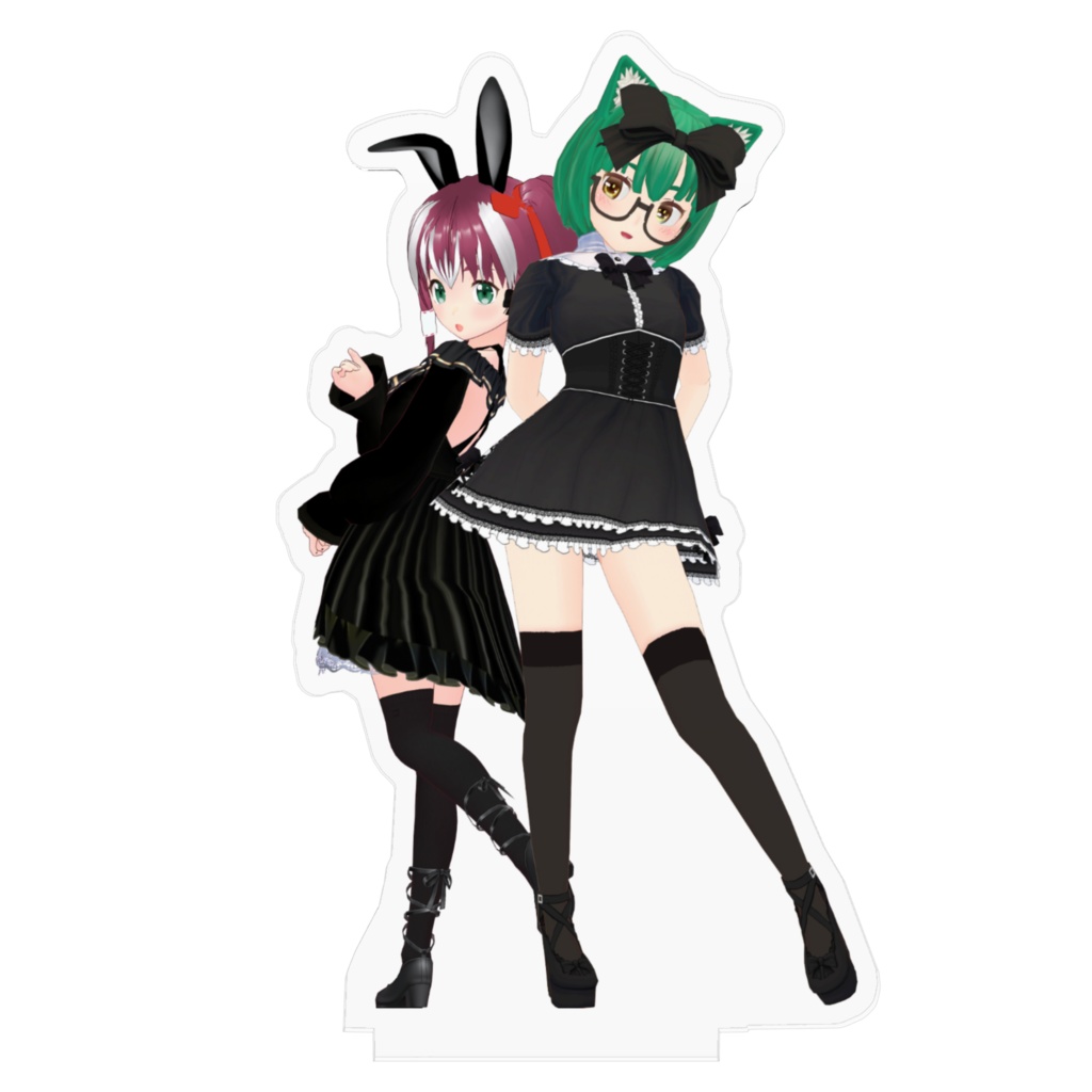 みね福「ゴシックスタイル」アクリルフィギュア