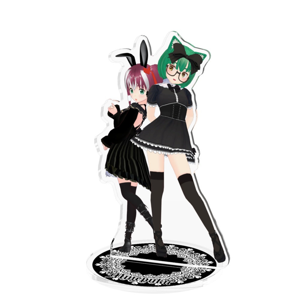 みね福「ゴシックスタイル」アクリルフィギュア