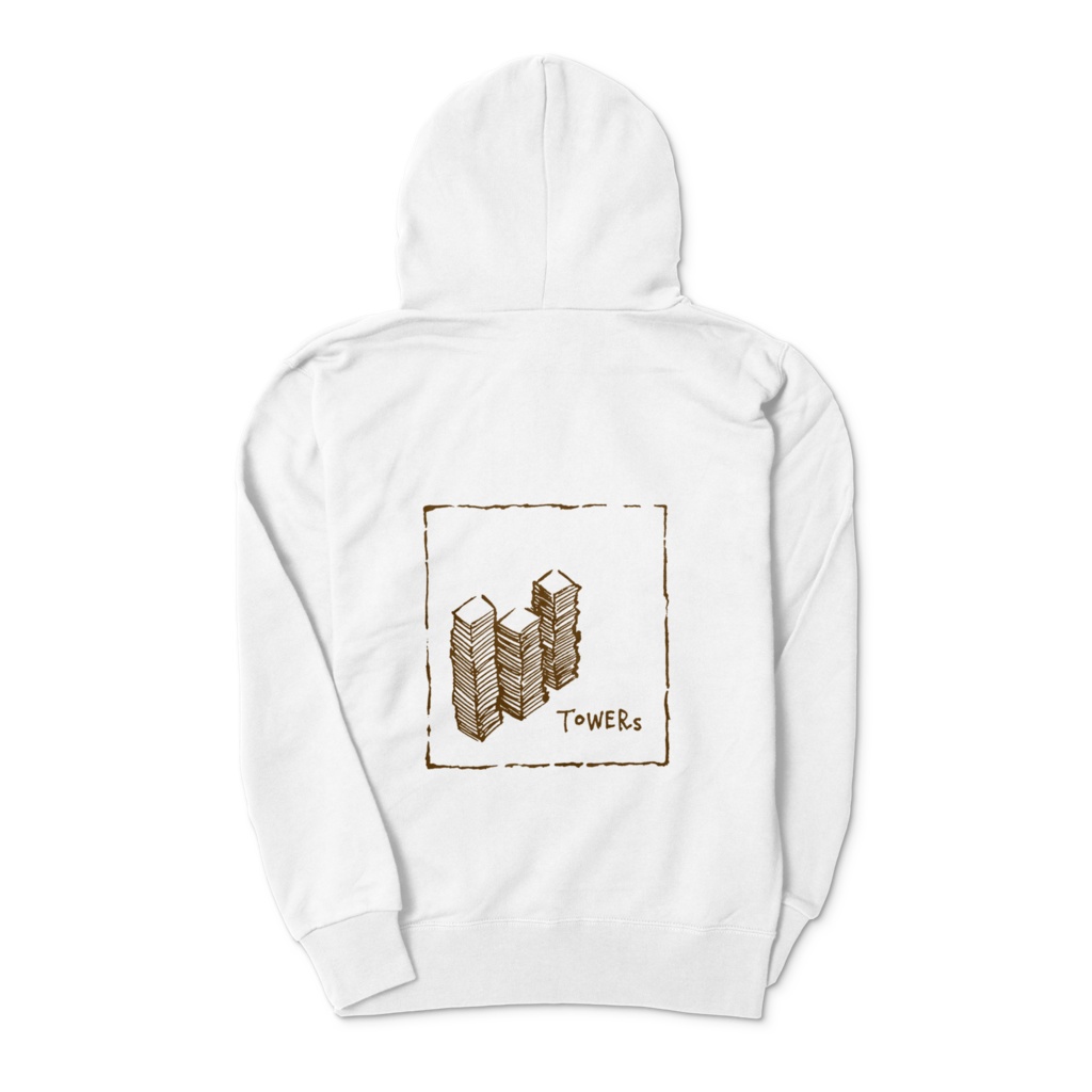 TOWERs ジップパーカー