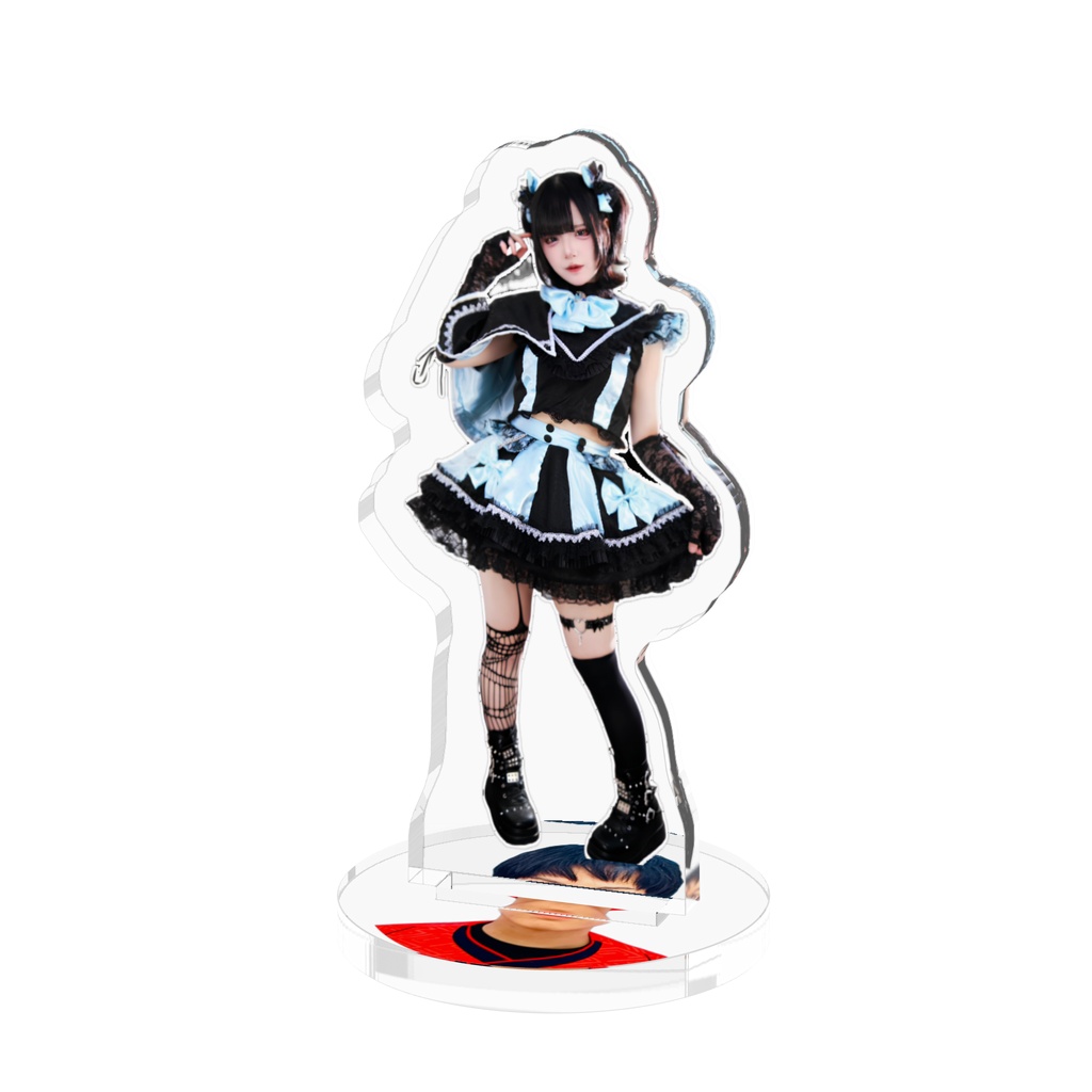 パンツ覗きアクリルフィギュア