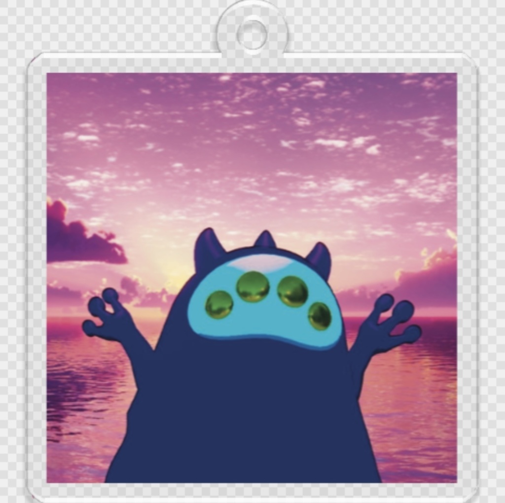 ヨツメ　アクリルキーホルダー