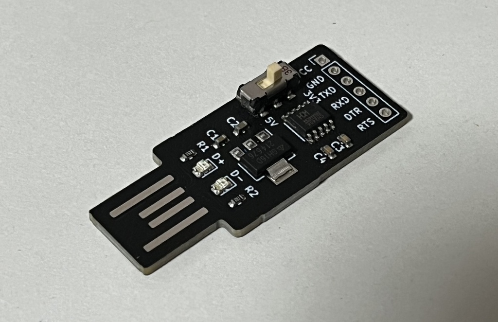 USB-シリアル変換基板 "Iso-UtoU"