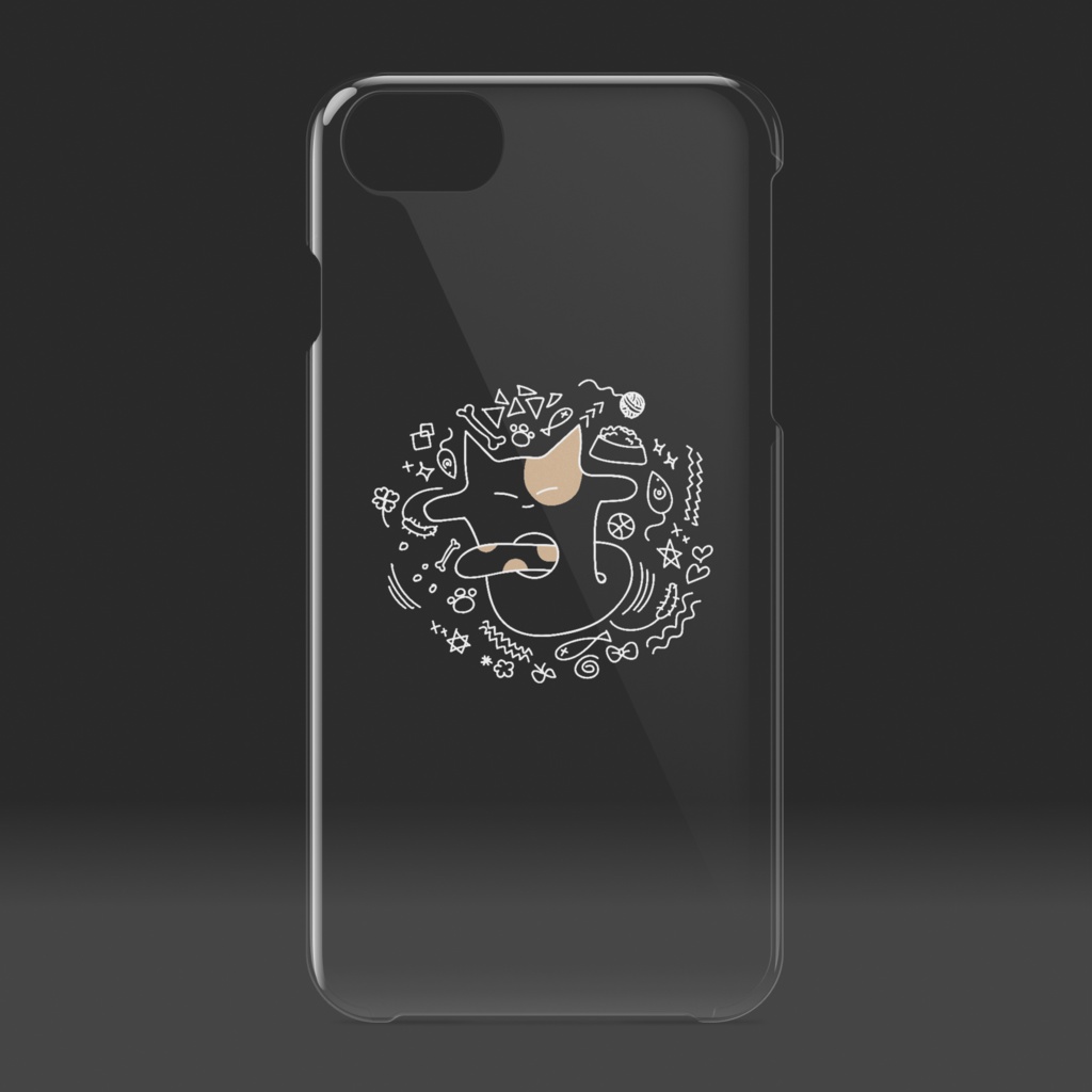 ネコのアイツ クリアケース