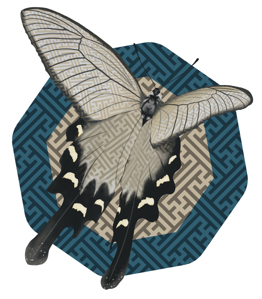 アクリルキーホルダー/アンブレラマーカー