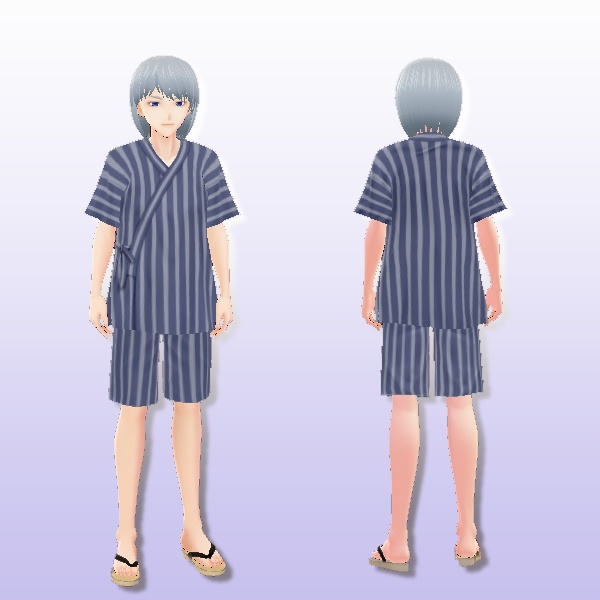 VRoid用 甚平作成テンプレート