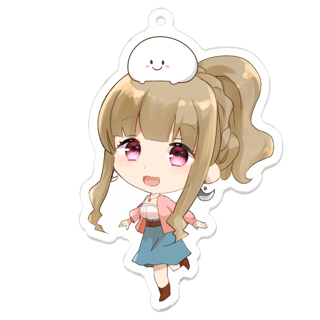りぽと大福ちゃんなかよしアクリルキーホルダー
