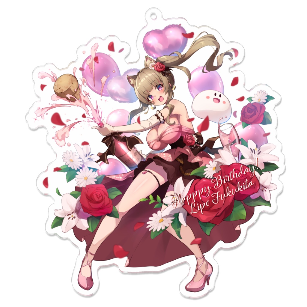 2023福喜多りぽ生誕祭アクリルキーホルダー
