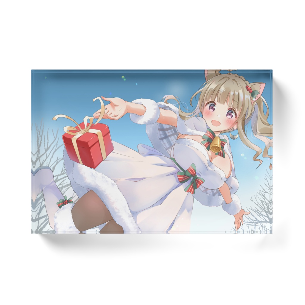 福喜多りぽ2024 クリスマス アクリルブロック