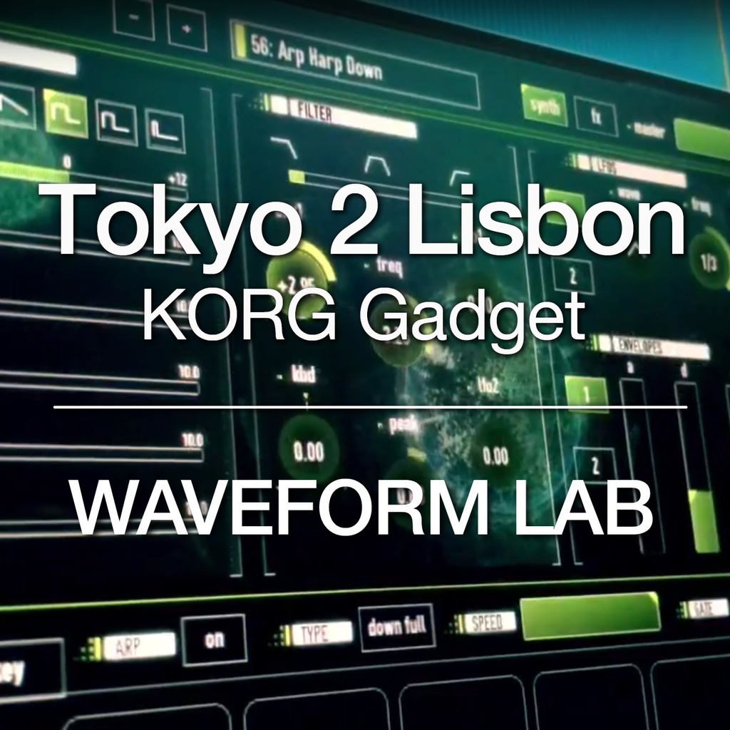 Tokyo2Lisbon - KORG Gadget プロジェクトデータ