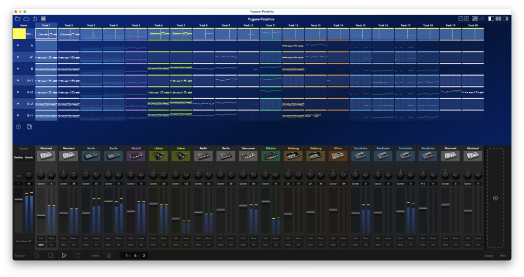 Yugure - Twilight - KORG Gadget プロジェクトデータ