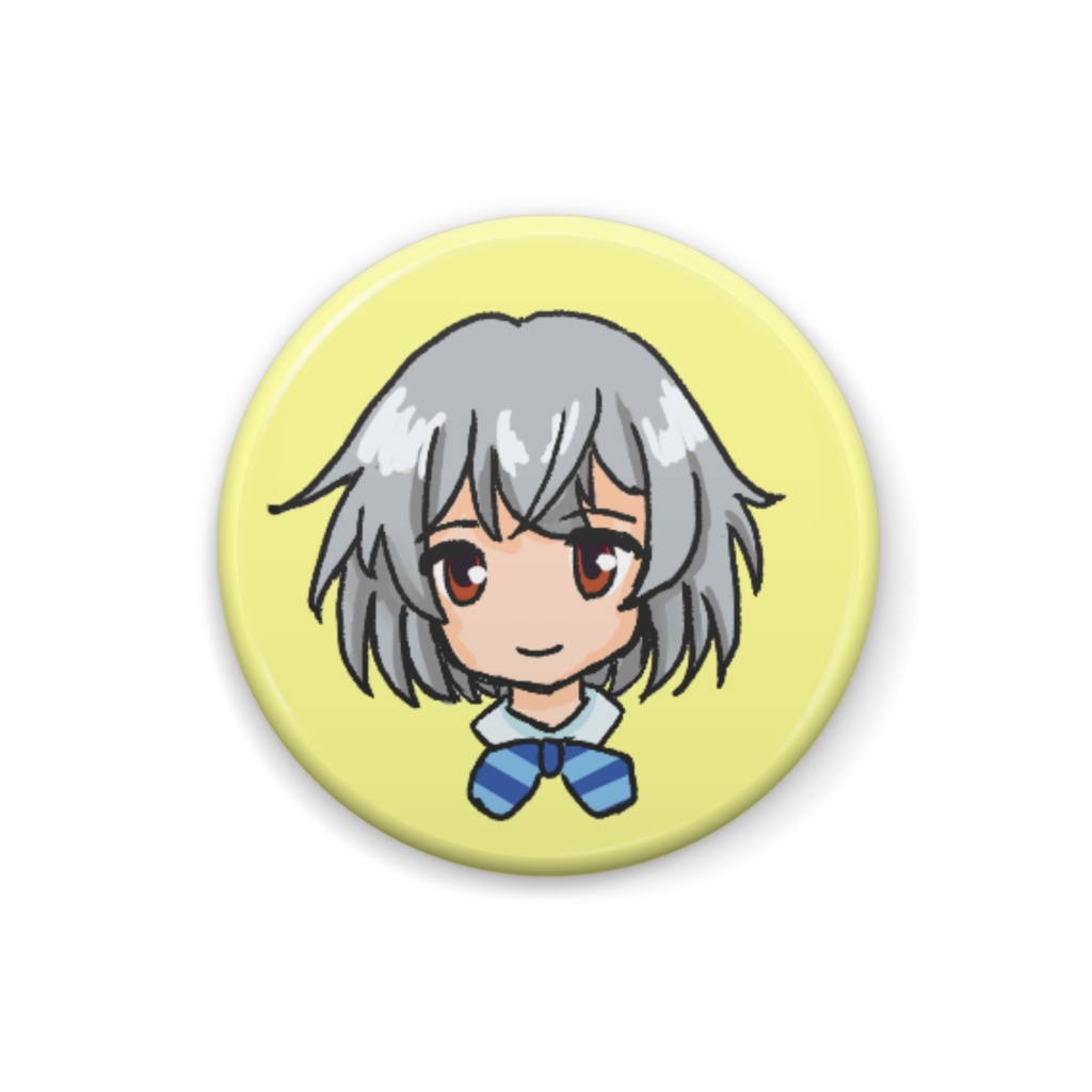 [ひぐらしのなく頃に命]公由一穂缶バッジ