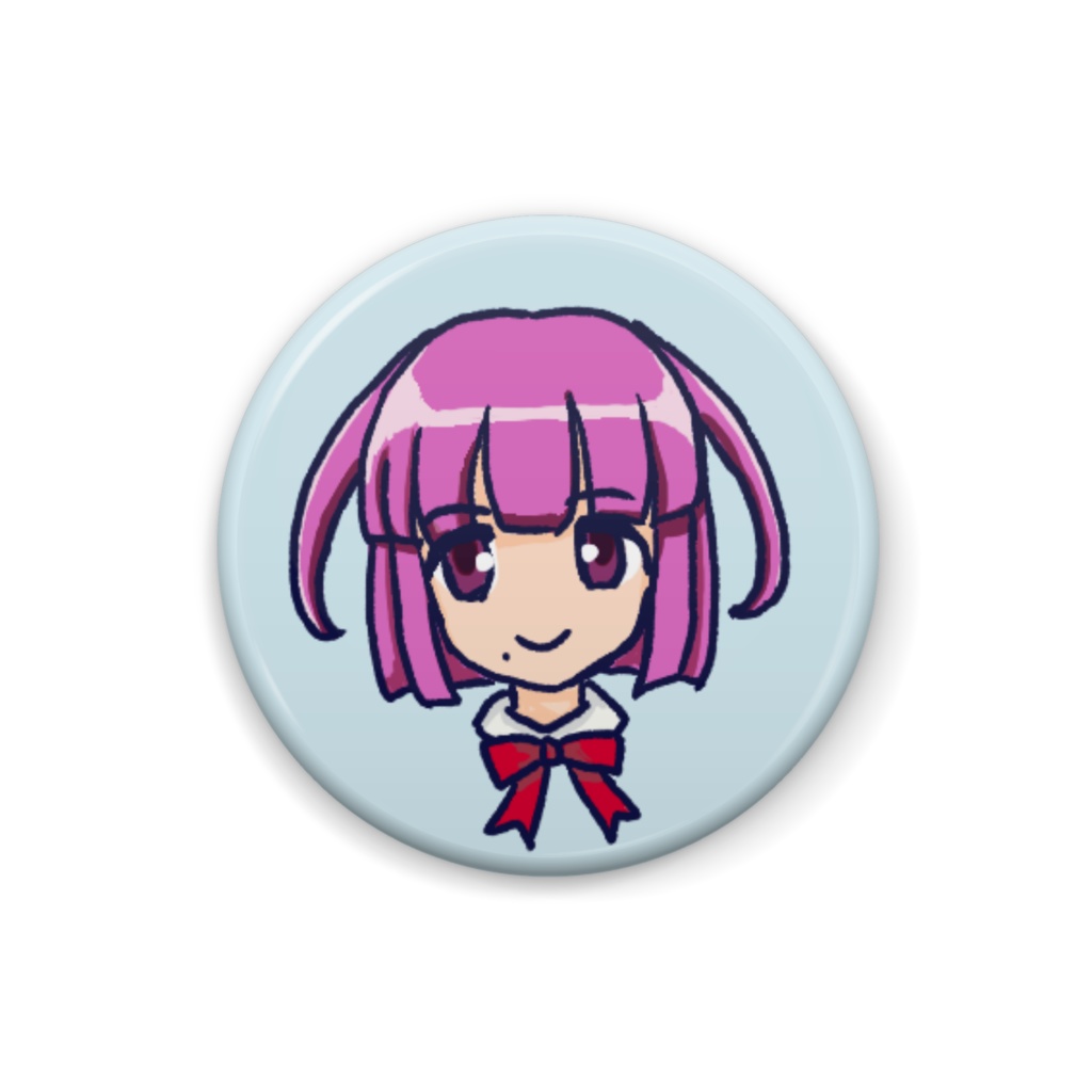 [ひぐらしのなく頃に命]古手絢花缶バッジ
