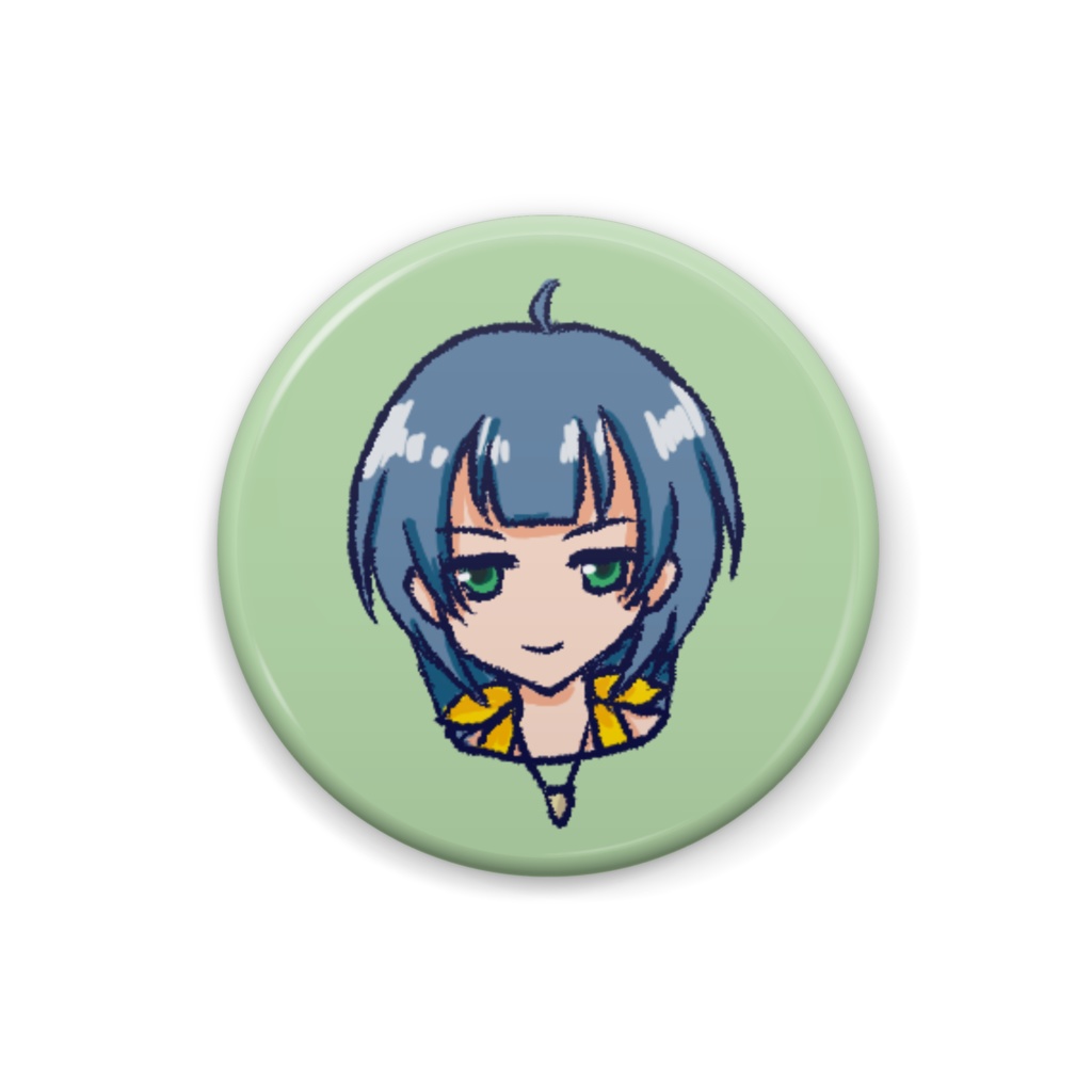 [ひぐらしのなく頃に命]黒沢千雨缶バッジ
