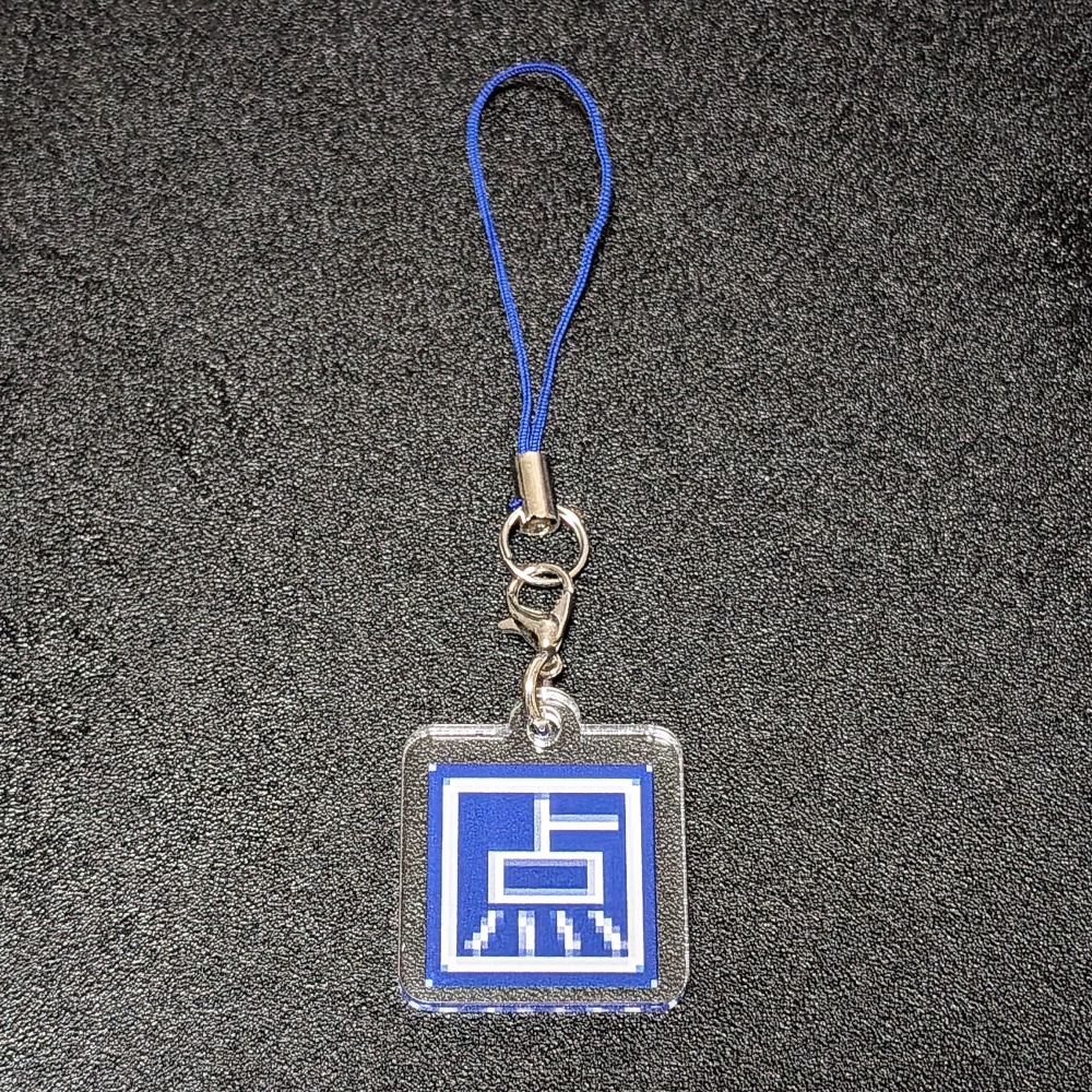 東方風神録アイテム ドット絵アクリルキーホルダー(ミニver.)