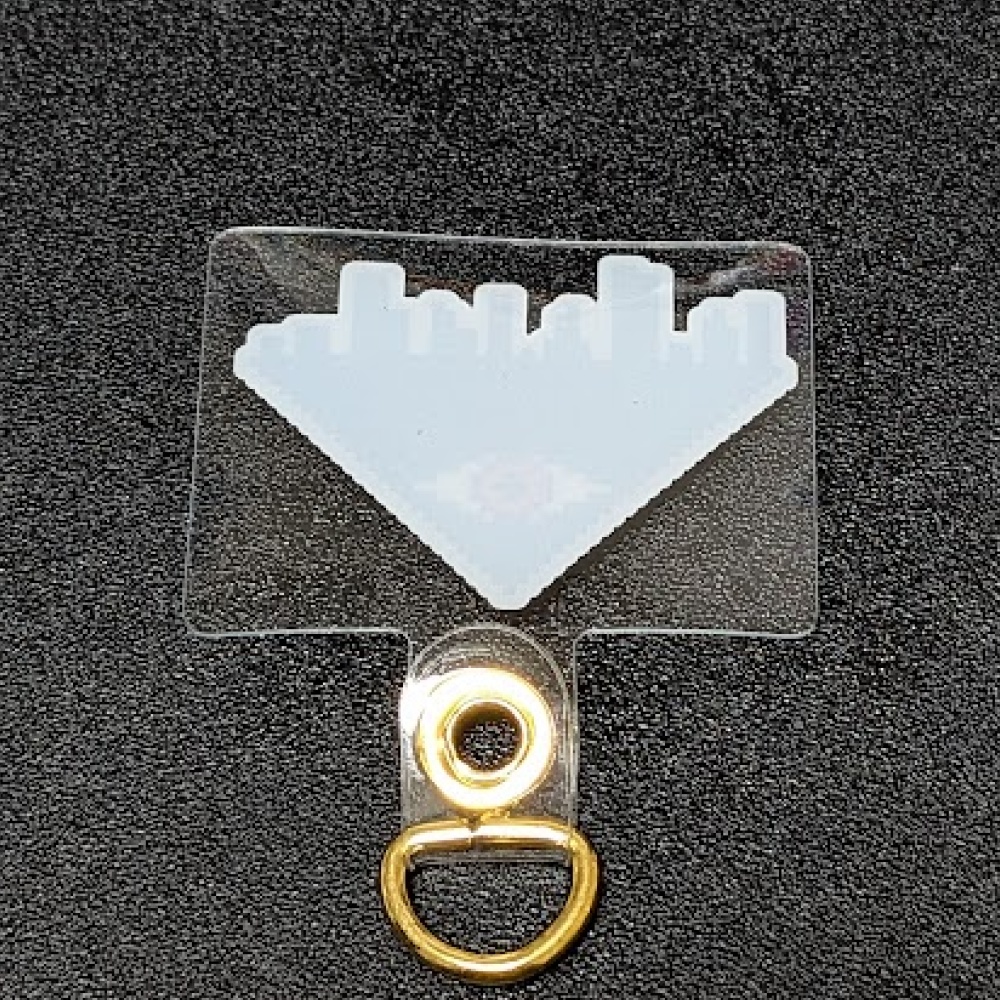 東方錦上京ピラミッド ドット絵 スマホホルダー(ストラップホールシート)