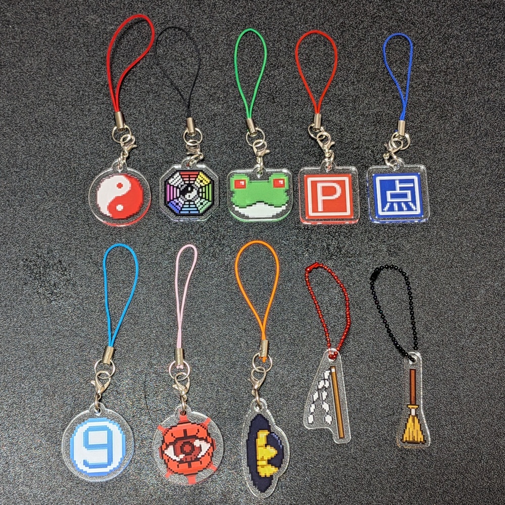 【年末年始セール品】アクリルキーホルダー（小）