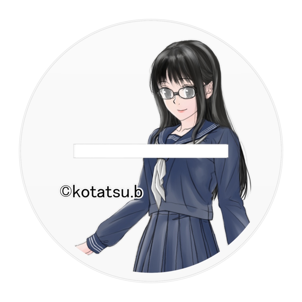 【オリジナルセーラー服JKアクリルフィギュア】① 全4種