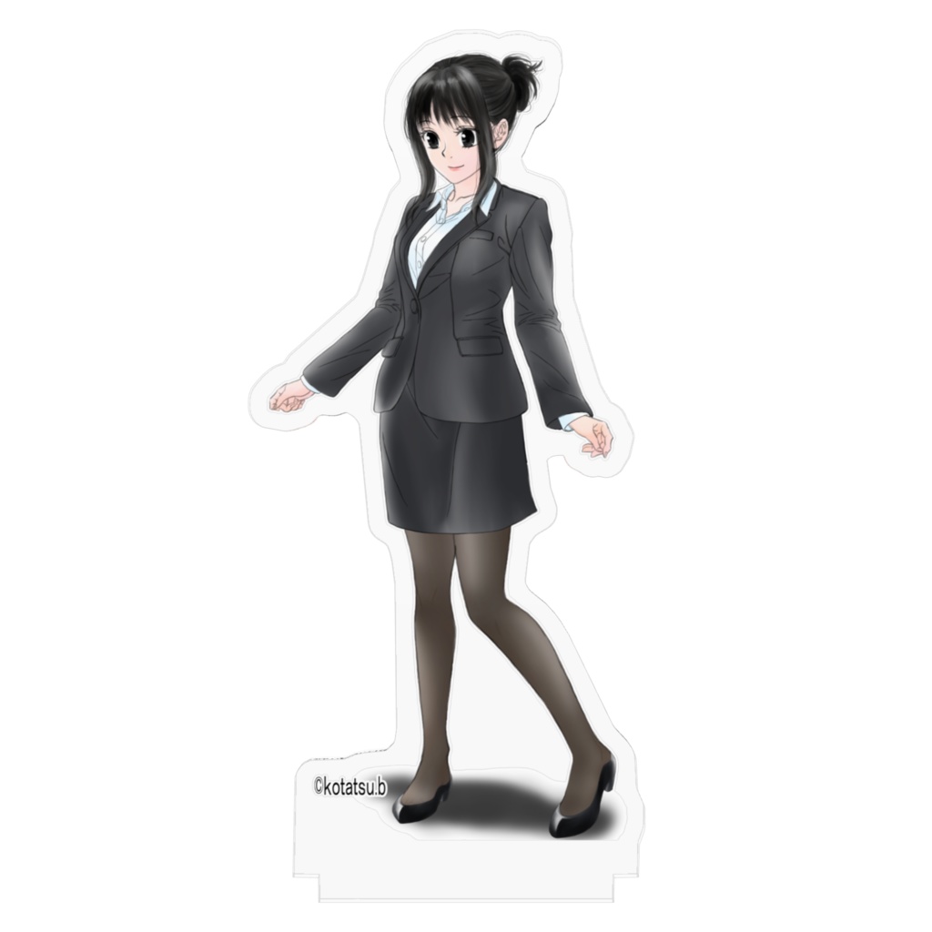 【オリジナルアクリルフィギュア・OLさん】① 全3種