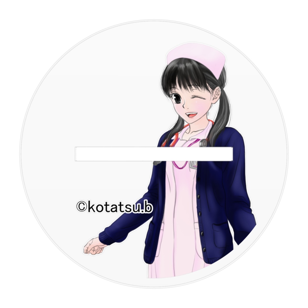 【オリジナルアクリルフィギュア・ナースさん】① 全4種