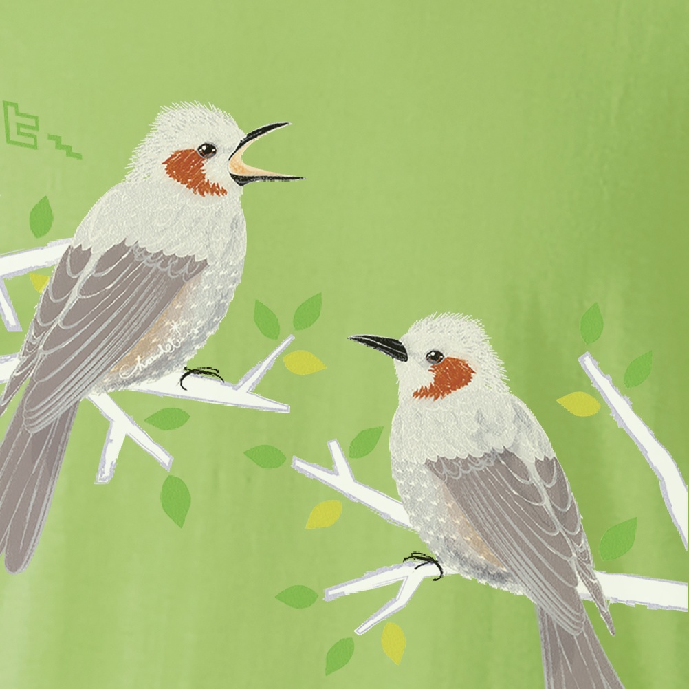 Cotolyrica ヒヨドリ HIYOMUCHO 0521 Tシャツ