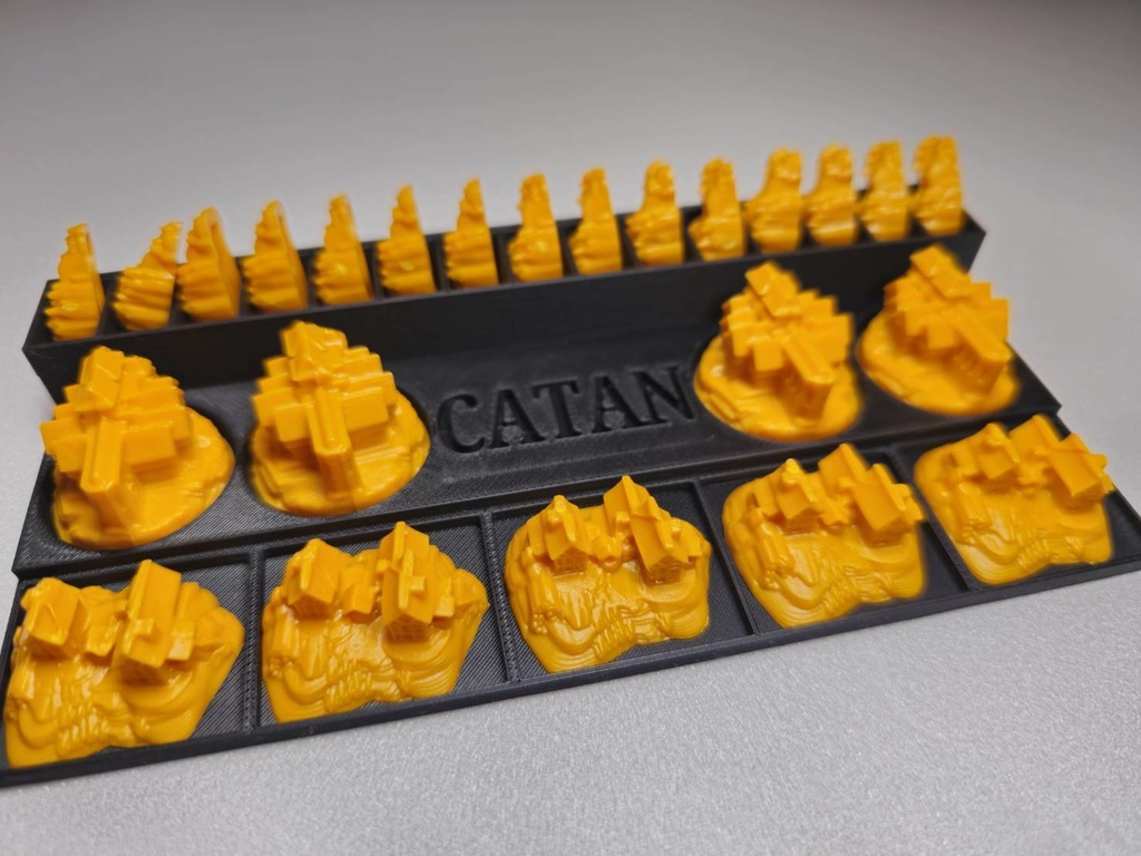 【4点セット】CATAN-カタンプレイヤーボード