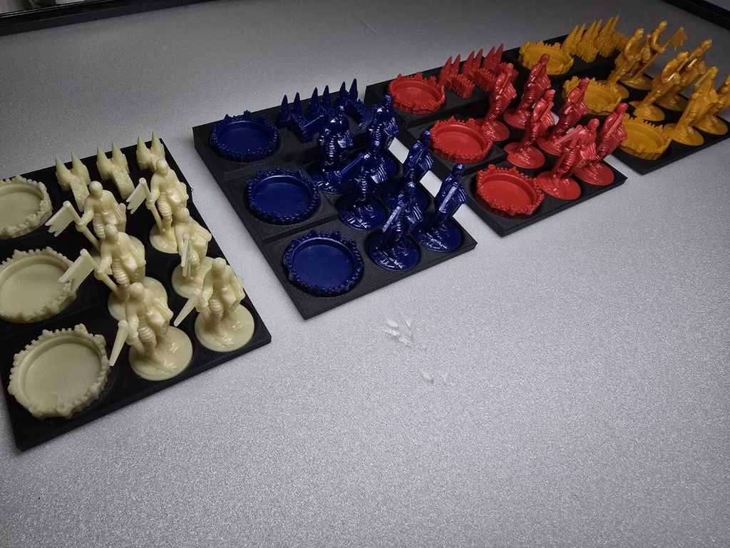 【4点セット】CATAN-カタン 都市と騎士版 プレイヤーボード