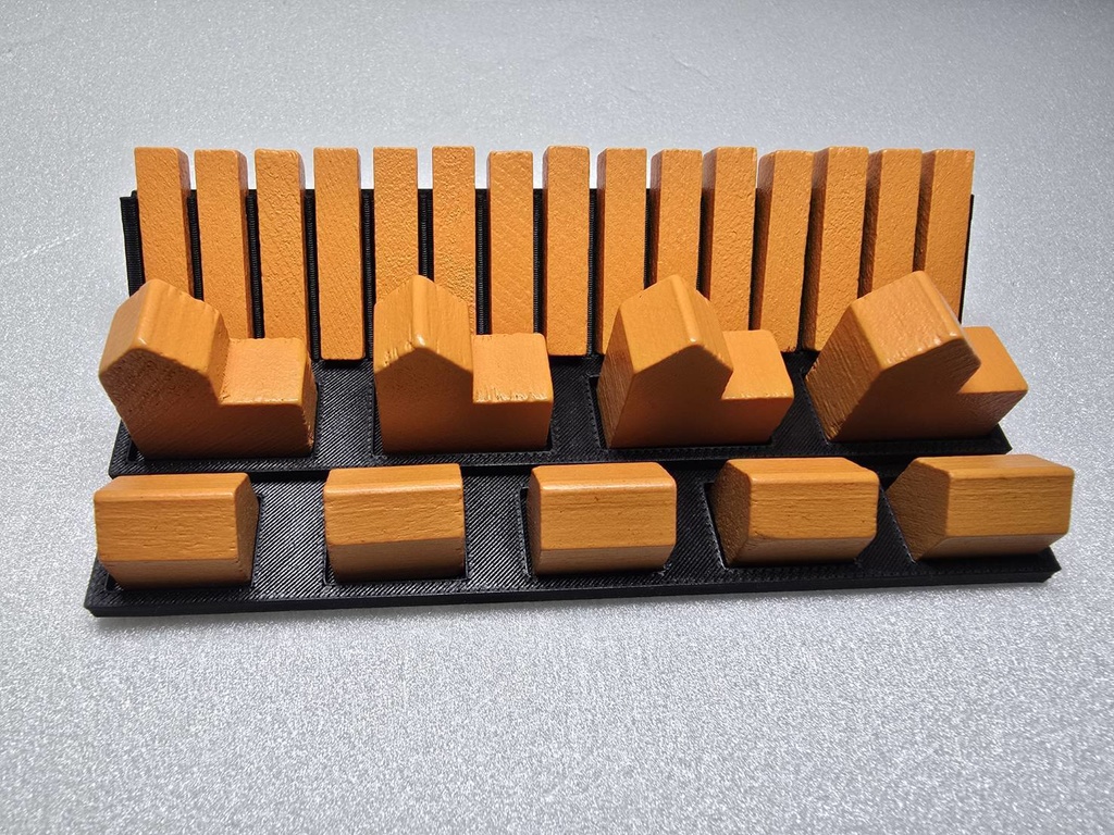 【4点セット】CATAN-カタンプレイヤーボード(木製コマ)