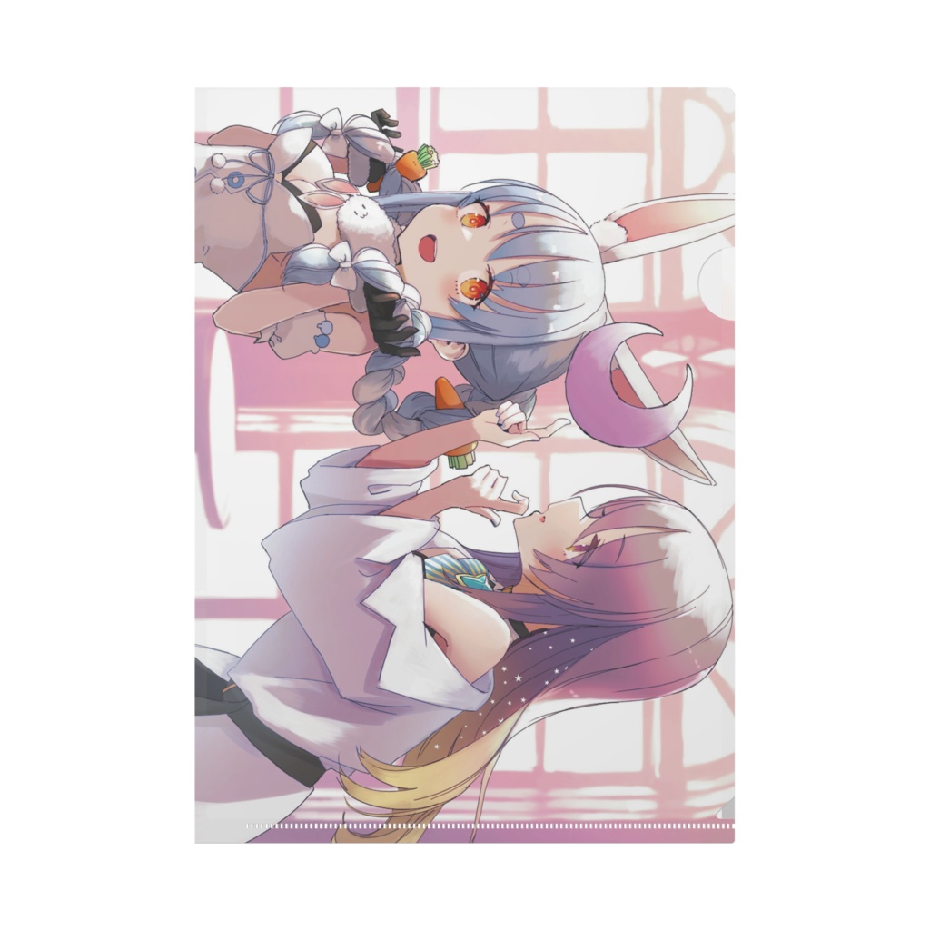 ぺこむなクリアファイル