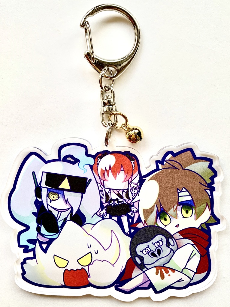 【天魔機忍ver.G アクリルキーホルダー】ゴースト