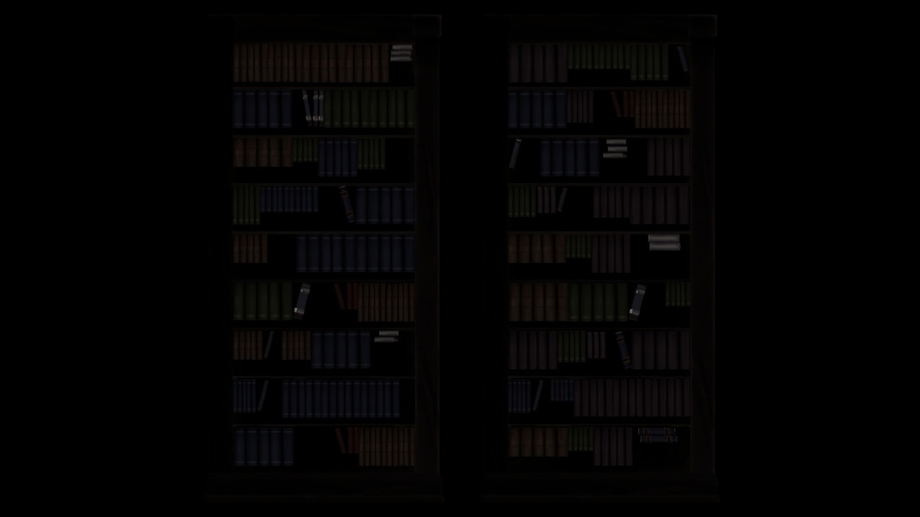 【3Dモデル】本棚