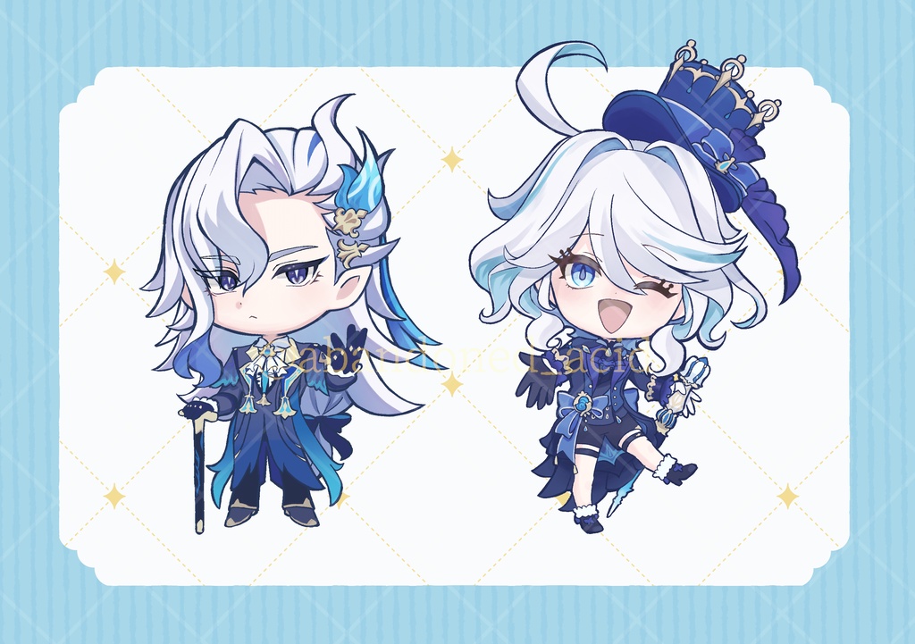 ヌヴィレット フリーナ アクリルスタンド