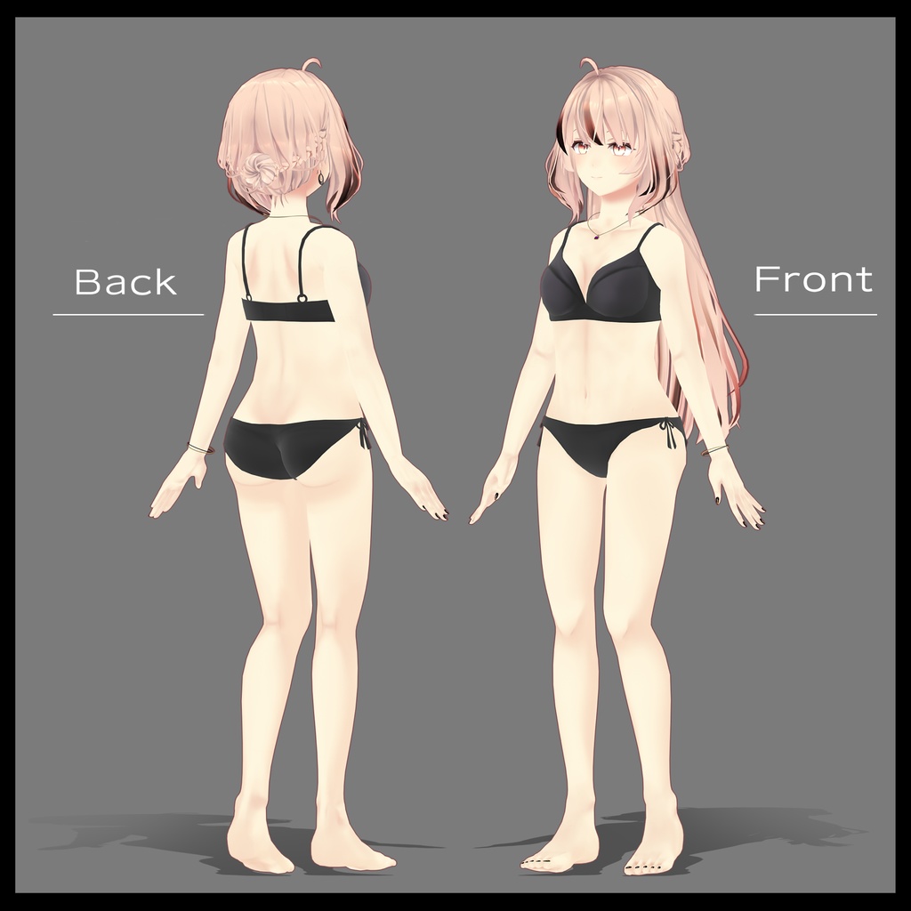 オリジナル3Dアバター『リオ&サクヤ&ジャック』V2