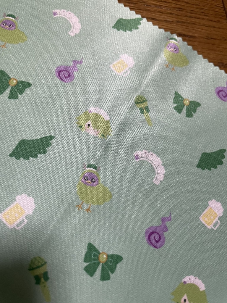 【裟々羅冥すぷりんぐっず2024】メガネ拭き~わちゃわちゃ柄~