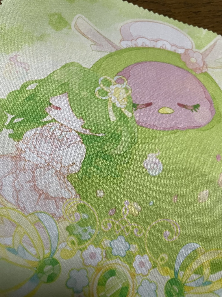 【裟々羅冥すぷりんぐっず2024】メガネ拭き~スヤスヤ柄~