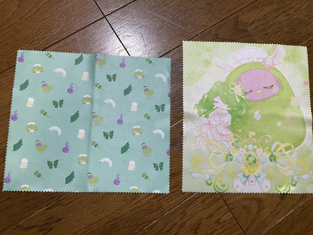 【裟々羅冥すぷりんぐっず2024】メガネ拭き~スヤスヤ柄~