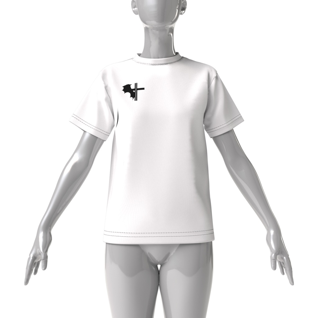 CloneシンボルロゴビッグシルエットTシャツワンポイント