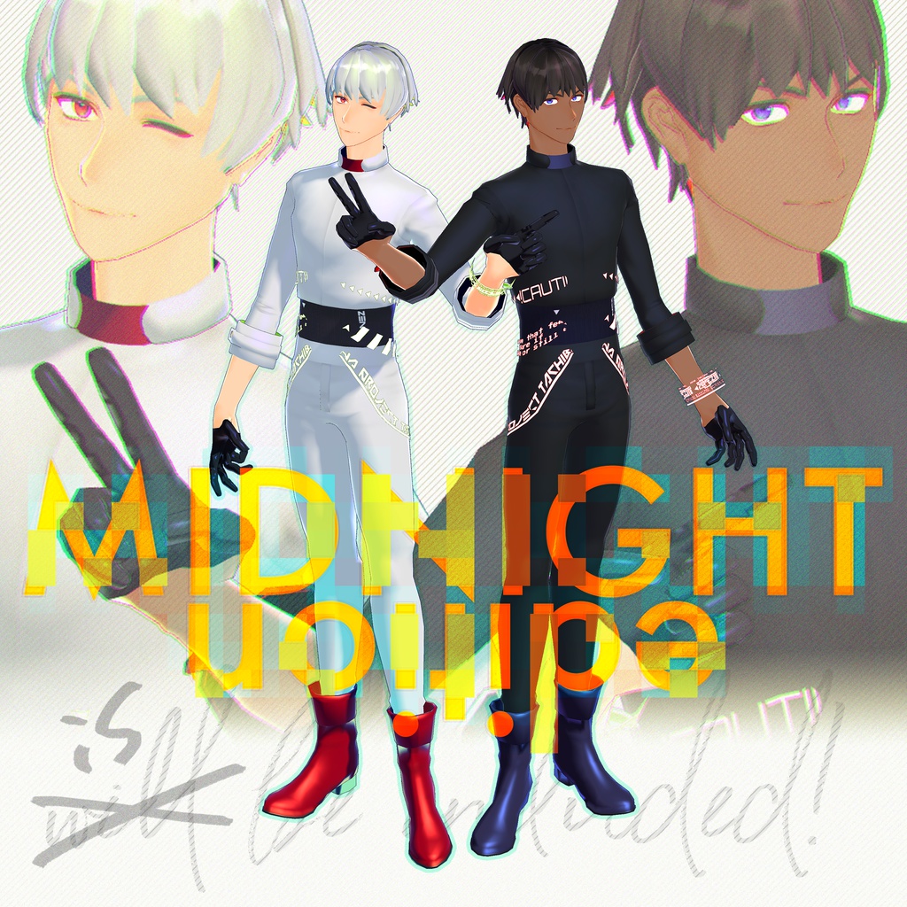 VRChatアバター用3Dモデル「タチバナ」