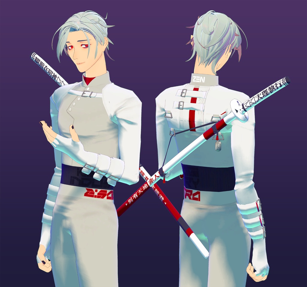 VRChatアバター用3Dモデル「サクラ」