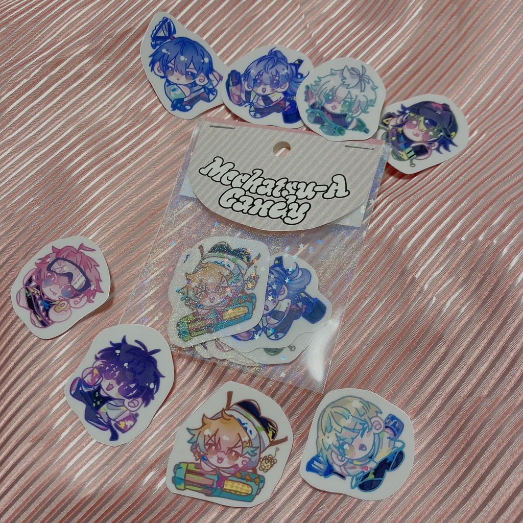 めちゃつえ！フレークシール