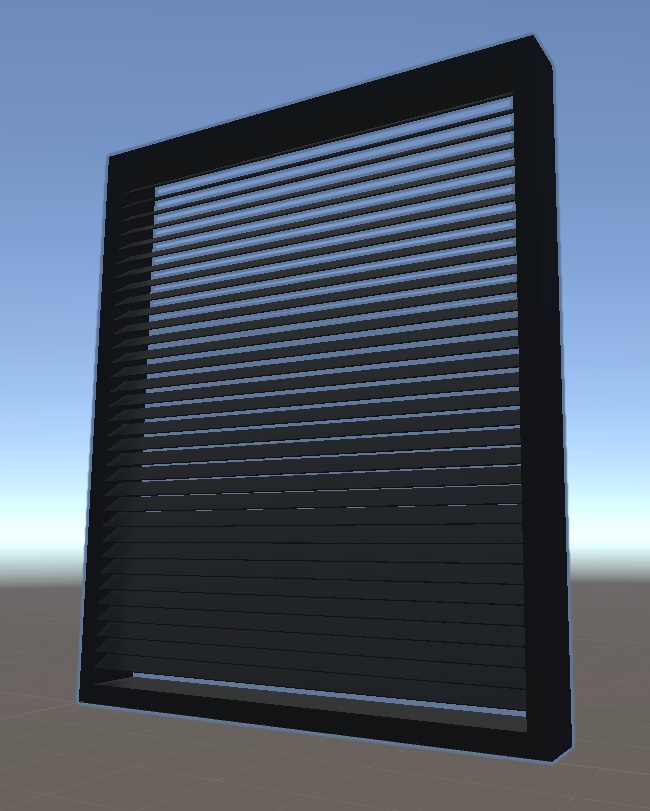 通気口　ガラリ　3D用オブジェクト
