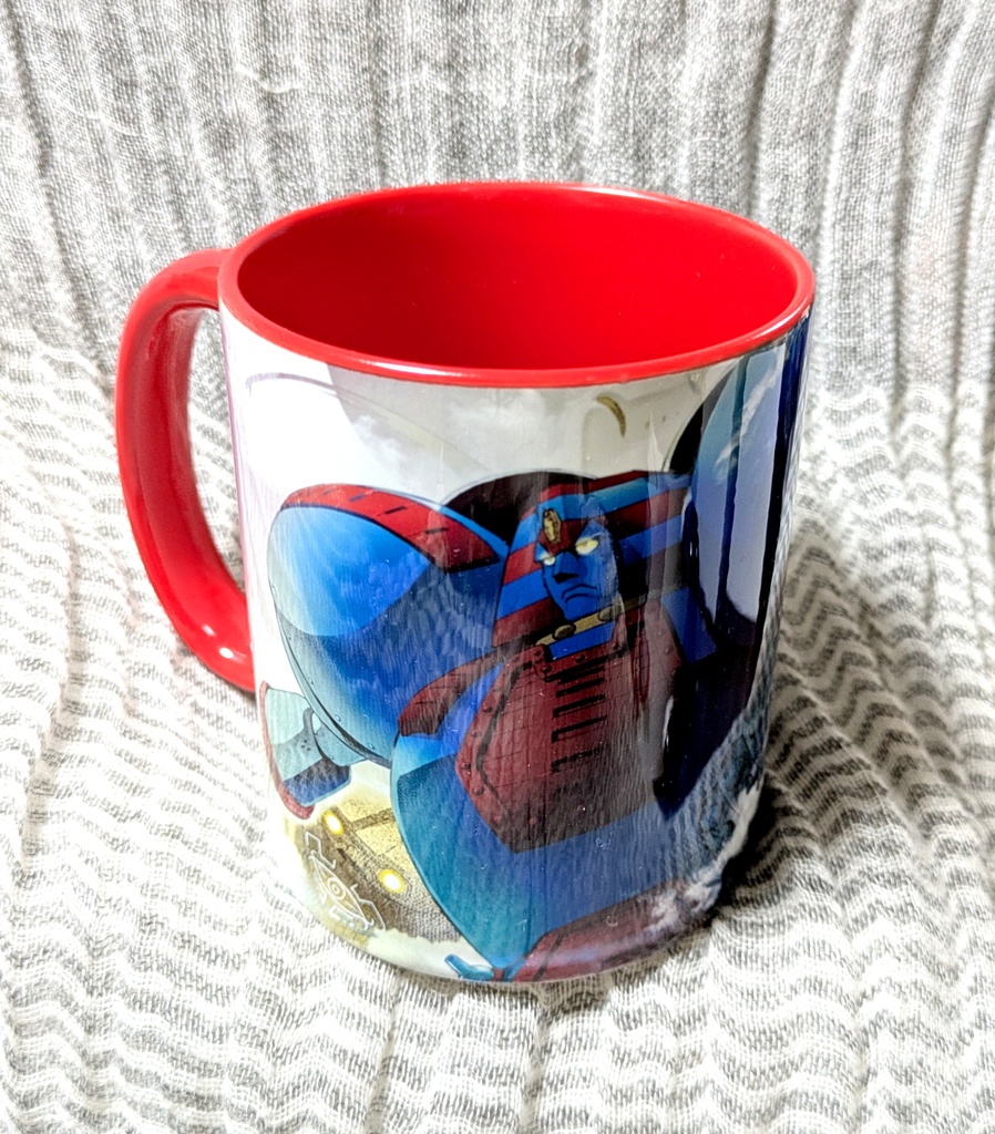 ジャイアントロボマグカップ《白/赤/黒》