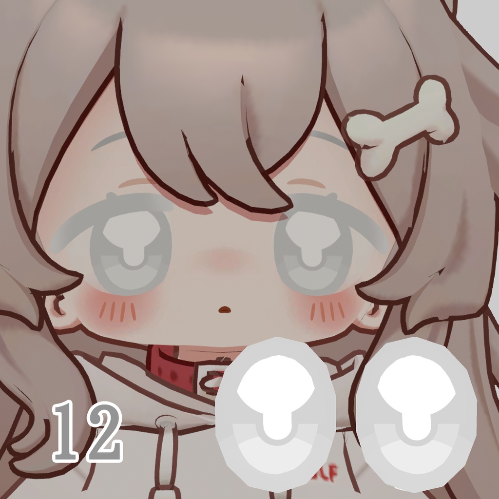 【無料/free】レトロ風アイテクスチャ20色セット