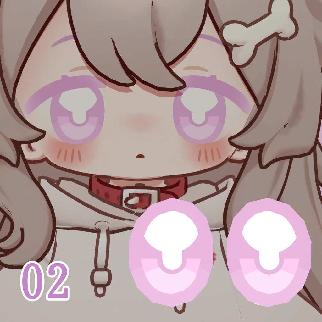 【無料/free】レトロ風アイテクスチャ20色セット