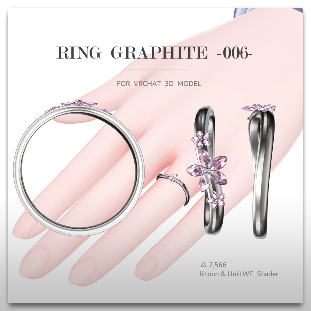 Ring 『graphite -006-』