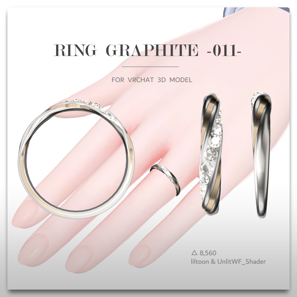 Ring 『graphite -011-』