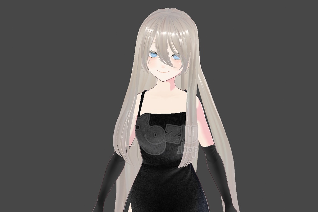 vroid vroid model | saori adoptable vtuber model | prefabricated rtu