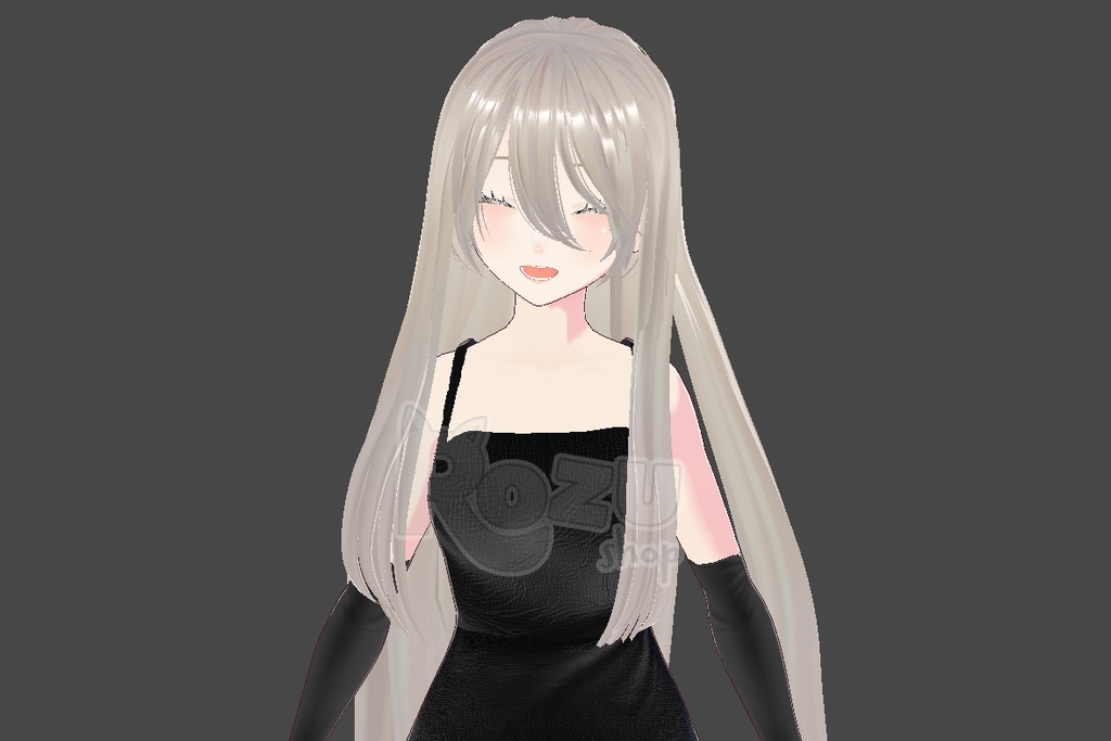 vroid vroid model | saori adoptable vtuber model | prefabricated rtu