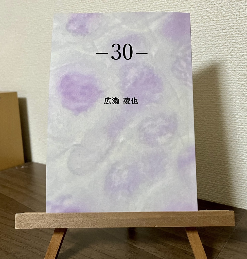 詩集「-30-」（DL版）