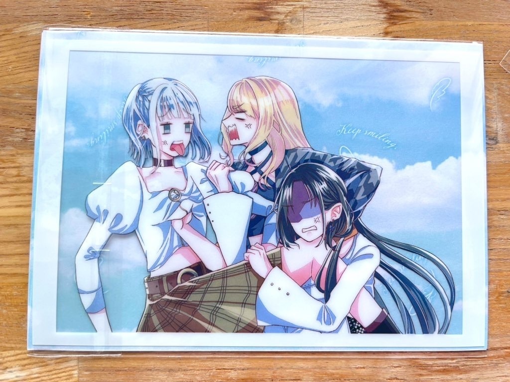 スリクス仲良しポストカード