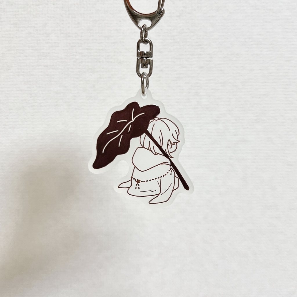 つるぽっくる蓄光アクリルキーホルダー